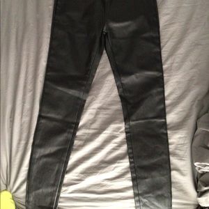High waist skinny pants